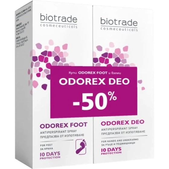 BIOTRADE Одорекс промо пакет фут 40мл + део 40мл biotrade
