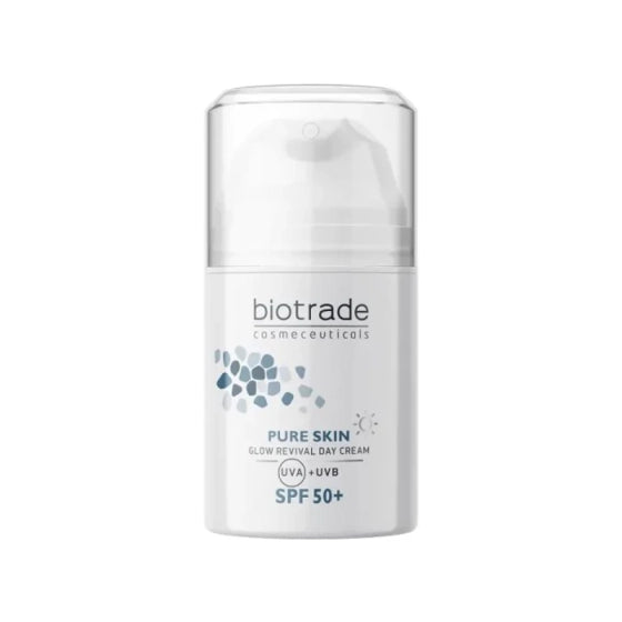 BIOTRADE Pure Skin озаряващ дневен крем spf 50+ 50мл biotrade