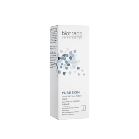 BIOTRADE Pure Skin озаряващ нощен флуид 50мл biotrade