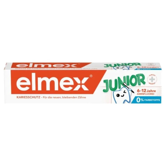 ELMEX Паста за зъби елмекс juniors 6-12 75мл