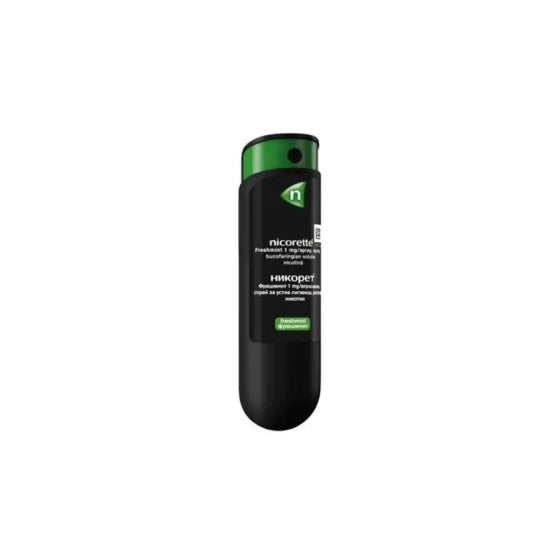 NICORETTE (MCN) Никорет спрей за уста за отказване на цигари 1 мг/впръскване х13,2мл