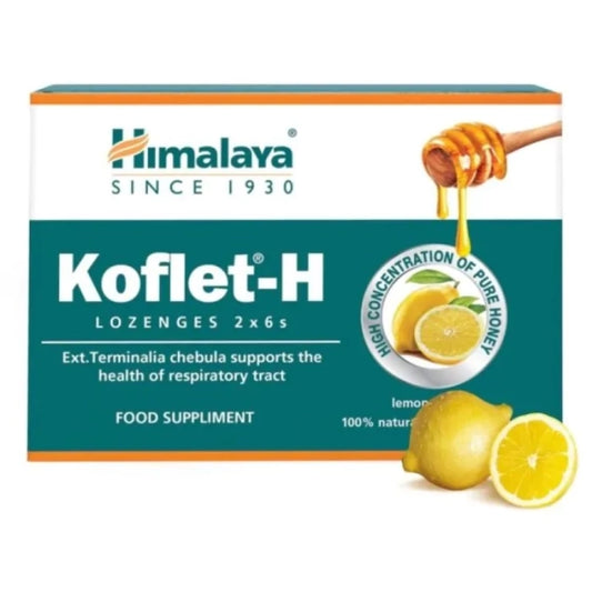 HIMALAYA Кофлет пастили при болки в гърлото х12 лимон