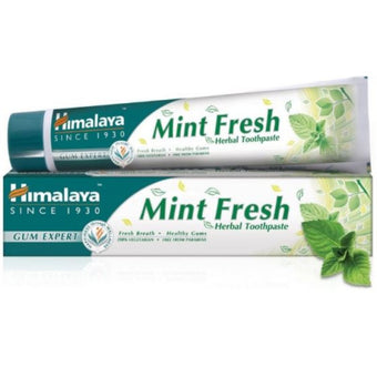 compare product Паста за зъби хималая гел за зъби с мента без флоурид 75мл