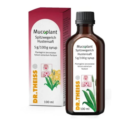 DR. THEISS Мукоплант сироп при кашлица 100мл Dr. Theiss