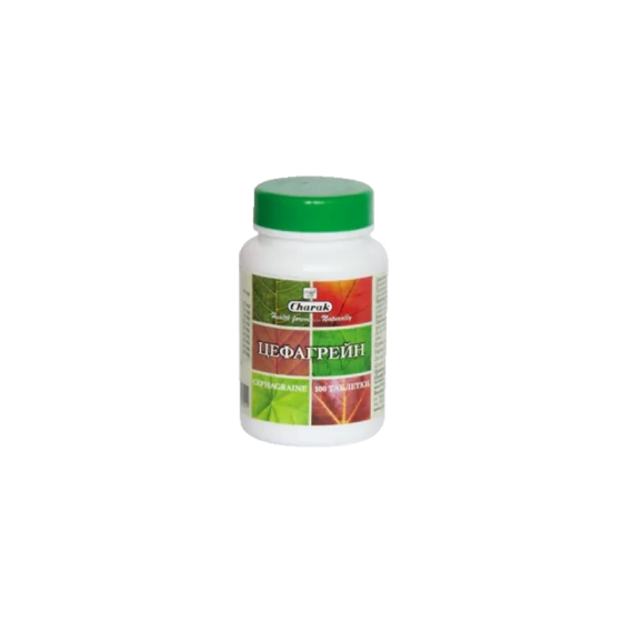 HIMALAYA Цефагрейн хранителна добавка при синузит и мигрена х100 таблетки