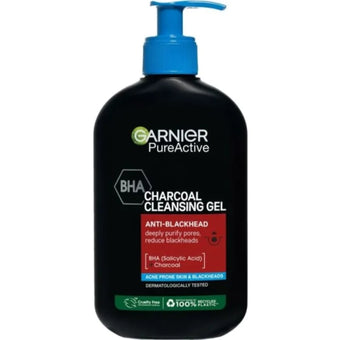 compare product Garnier Pure Active Charcoal Почистващ гел с активен въглен за мазна кожа против черни точки 250 мл