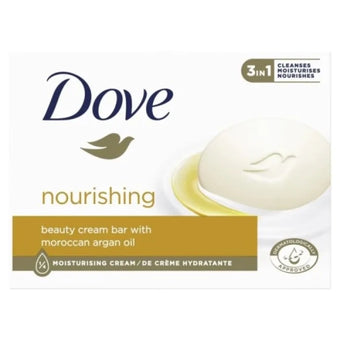 compare product Dove Nourishing Kрем-сапун за ръце, лице и тяло с арганово масло 90 гр
