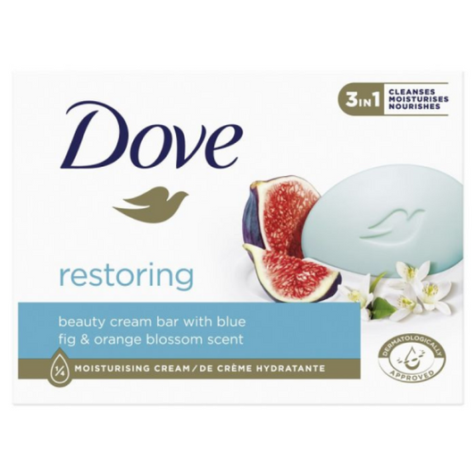 Dove Restore Овлажняващ крем-сапун за ръце, лице и тяло 90 г