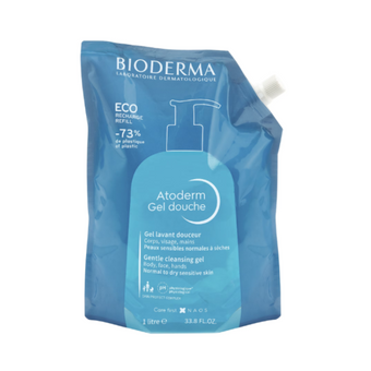 compare product Bioderma Atoderm Душ-гел за лице и тяло 1л. ЕКО РЕФИЛ
