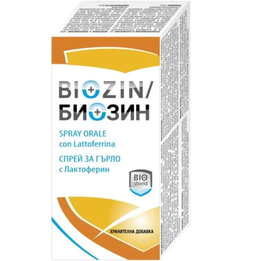BIOZIN Биозин орален спрей за нормална функция на лигавацита на устната кухина 30мл