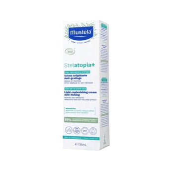 compare product Mustela Stelatopia+ липидовъзстановяващ крем за много суха до атопична кожа 150мл