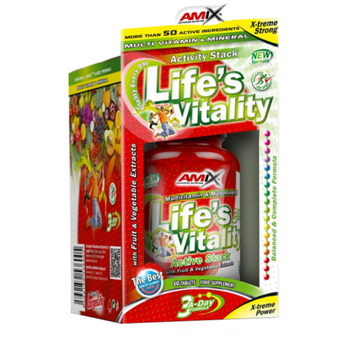compare product Amix lifes vitality active stack таблетки х60