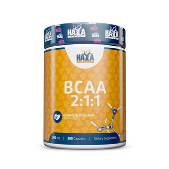 compare product Haya labs Sports BCAA 2:1:1 капсули 500мг х200