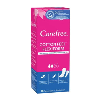 compare product Carefree ежедневни превръзки Flexiform Fresh 18 бр.