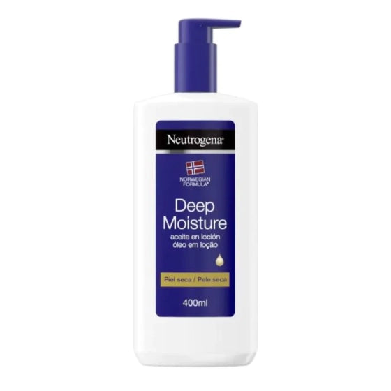 Neutrogena Норвежка формула дълбоко овлажняващ олио-лосион за суха кожа 400 мл