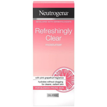 compare product Neutrogena Refreshingly Clear крем хидратант за лице 50 мл