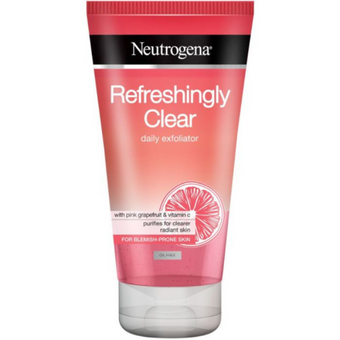 compare product Neutrogena Refreshingly Clear ексфолиант за лице 150 мл