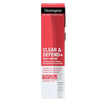 compare product Neutrogena Clear&Defend+ дневен серум 30 мл