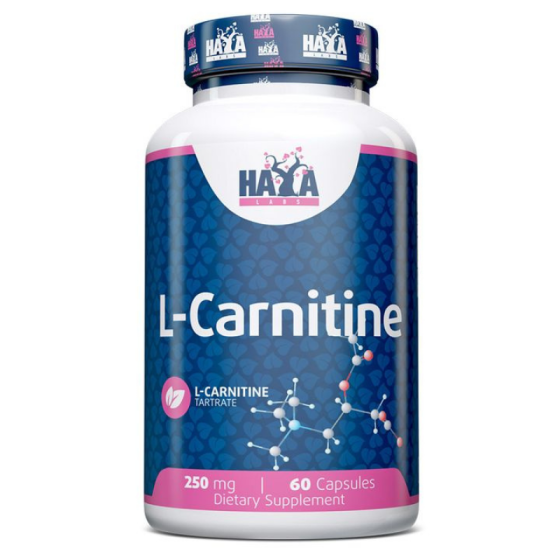 Haya Labs Л-Карнитин 250mg х 60 капсули