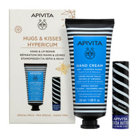 APIVITA Apivite A Kiss On The Hand Hypericum Крем за ръце с жълт кантарион и пчелен восък 50мл+Стик за устни - Снимка 2 от 2