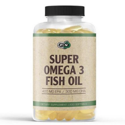PURE NUTRITION Super omega 3 fish oil софтгел 1200мг х200