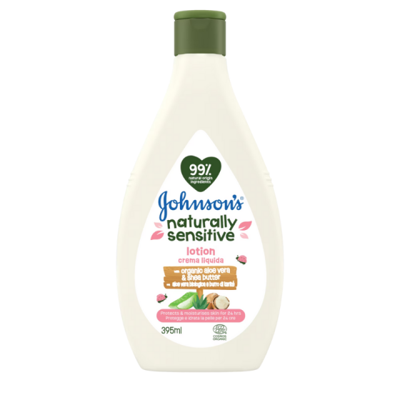 JOHNSON&JONSON Johnson's Naturally Sensitive Лосион за тяло 395мл