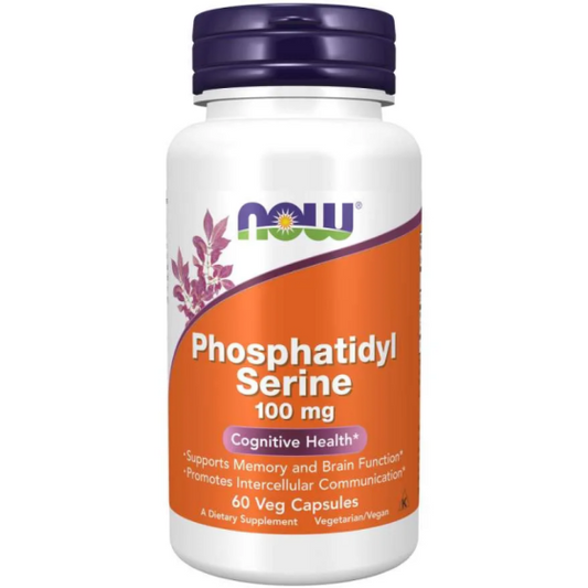 NOW Phosphatidyl Serine капсули 100мг х60