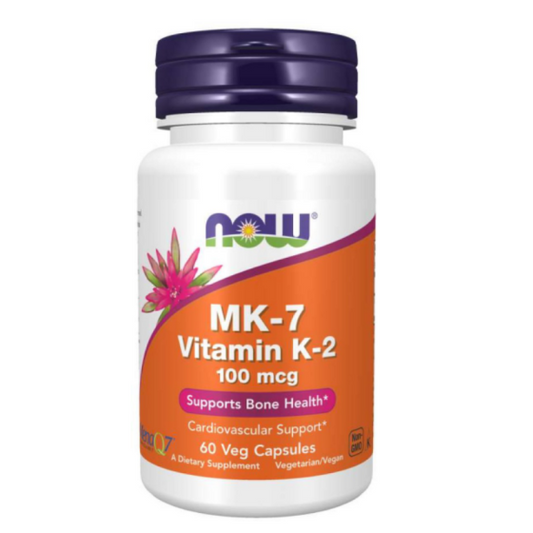 NOW MK-7 vitamin k-2 капсули 1000мкг х60