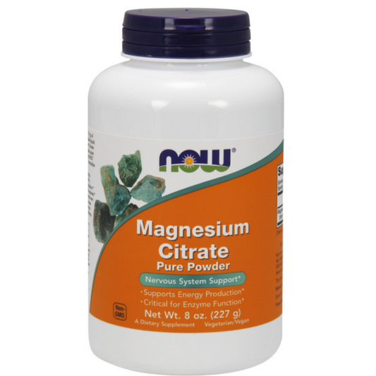 NOW Magnesium citrate powder 227гр