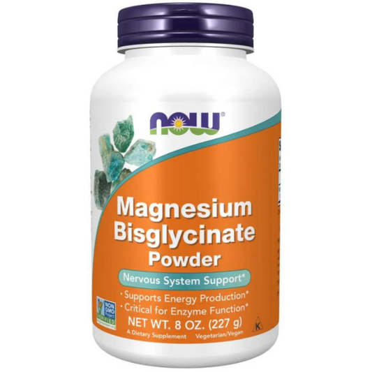 NOW Magnesium bisglycinate powder 8oz 227гр