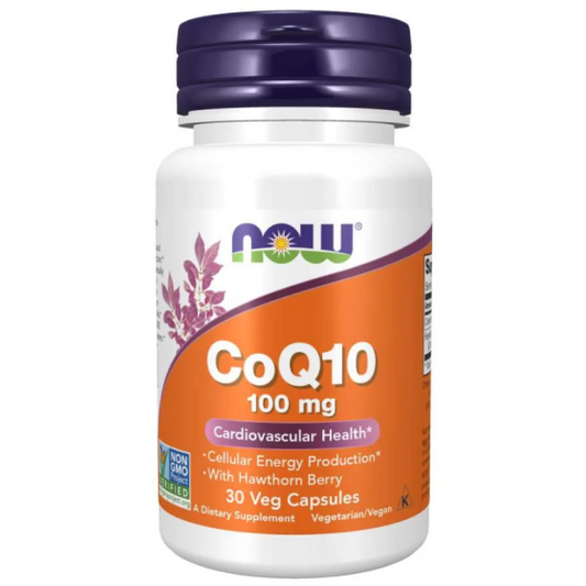 NOW CoQ10 софтгел 100мг х30