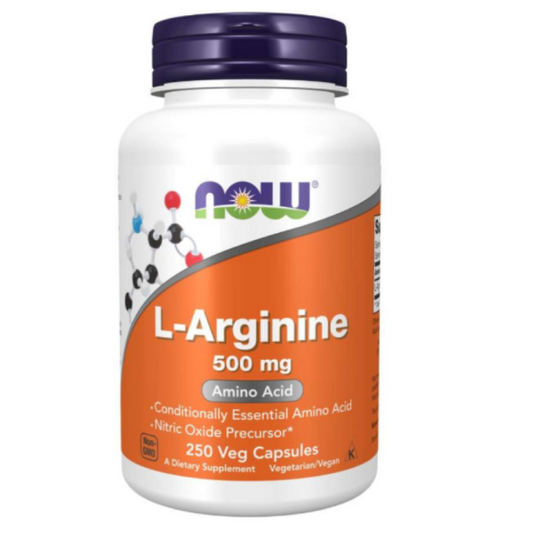 NOW L-Arginine капсули 500мг х250