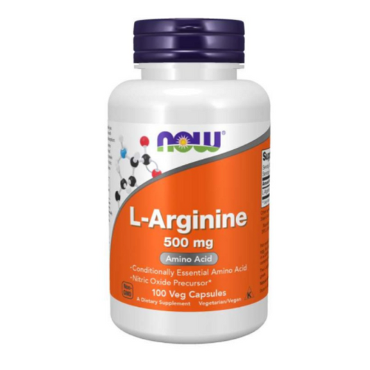 NOW L-Arginine капсули 500мг х100