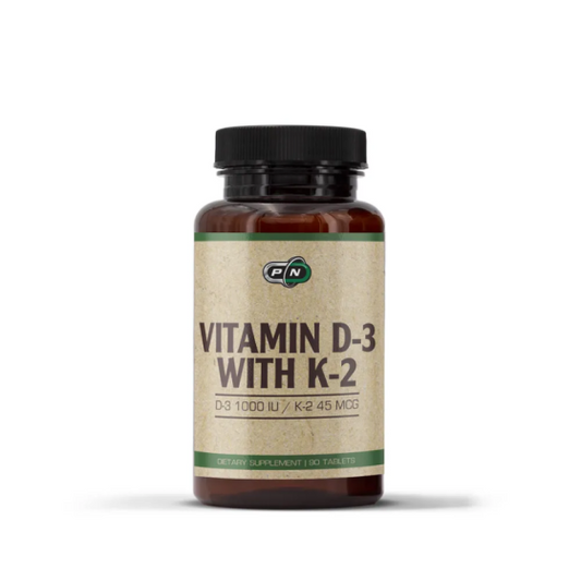 PURE NUTRITION Vitamin D3 с K2 таблетки х90