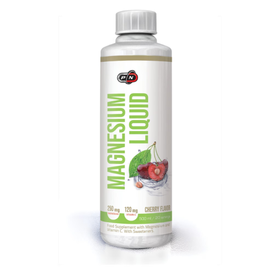 PURE NUTRITION Magnesium liquid whit vitamin C cherry 500мл