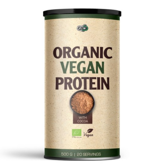 PURE NUTRITION Bio vegan protein with cocoa 500гр
