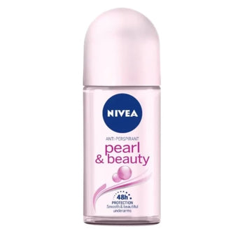 compare product Nivea дезодорант рол-он против изпотяване за жени pearl&beauty 50мл