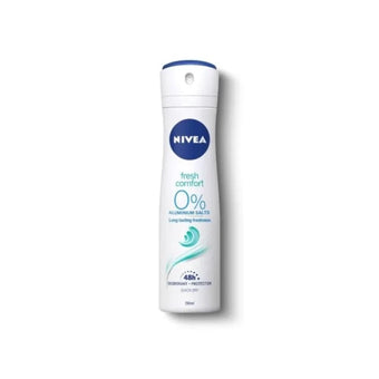 compare product Nivea fresh comfort дезодорант спрей против изпотяване за жени 150мл