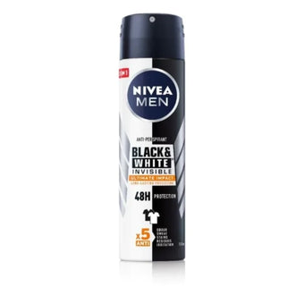 compare product Nivea men дезодорант спрей мъжки blacк&white ultimate 150мл