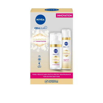 compare product Nivea cellular luminous дневен крем 40мл+серум 30мл