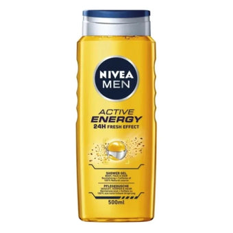 compare product Nivea men active energy ревитализиращ душ-гел за мъже за тяло, лице и коса 500мл