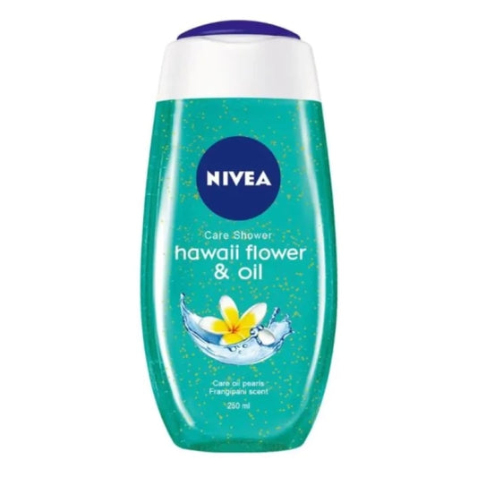 Nivea hawaii flower&oil душ-гел за тяло с хавайско цвете и масла 250мл