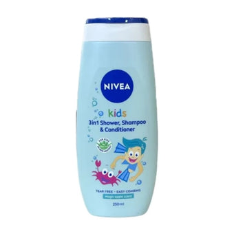 compare product Nivea kids детски 3в1 душ-гел и шампоан за момчета 250мл