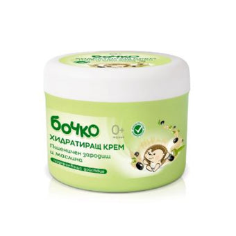 compare product БОЧКО Хидратиращ крем Пшеничен зародиш и Маслина 240мл