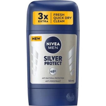 compare product Nivea Men Silver Protect Дезодорант стик против изпотяване за мъже 50 мл