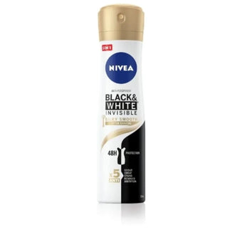 compare product Nivea Black & White Invisible Silky Smooth Дезодорант спрей против изпотяване за жени 150 мл
