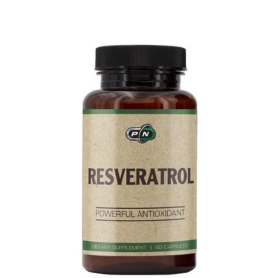 PURE NUTRITION Ресвератрол 50 мг капсули х 60 Pure Nutrition