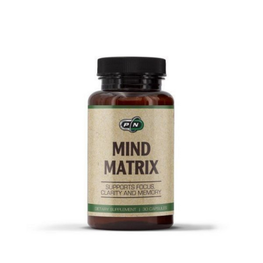 PURE NUTRITION Mind Matrix за добра памет и концентрация х30 капсули Pure Nutrition