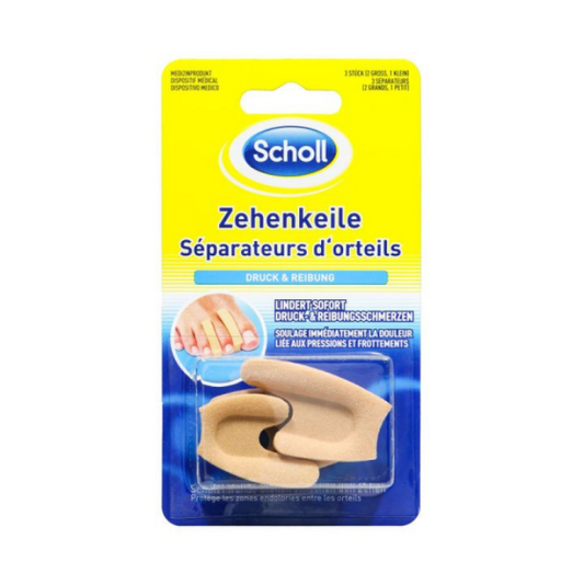 Scholl Разделител за пръсти х3 броя