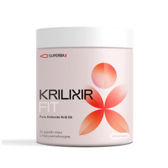 compare product Krilixir Fit капсули за здраво тяло и бърз метаболизъм х30 Phyto Pharma